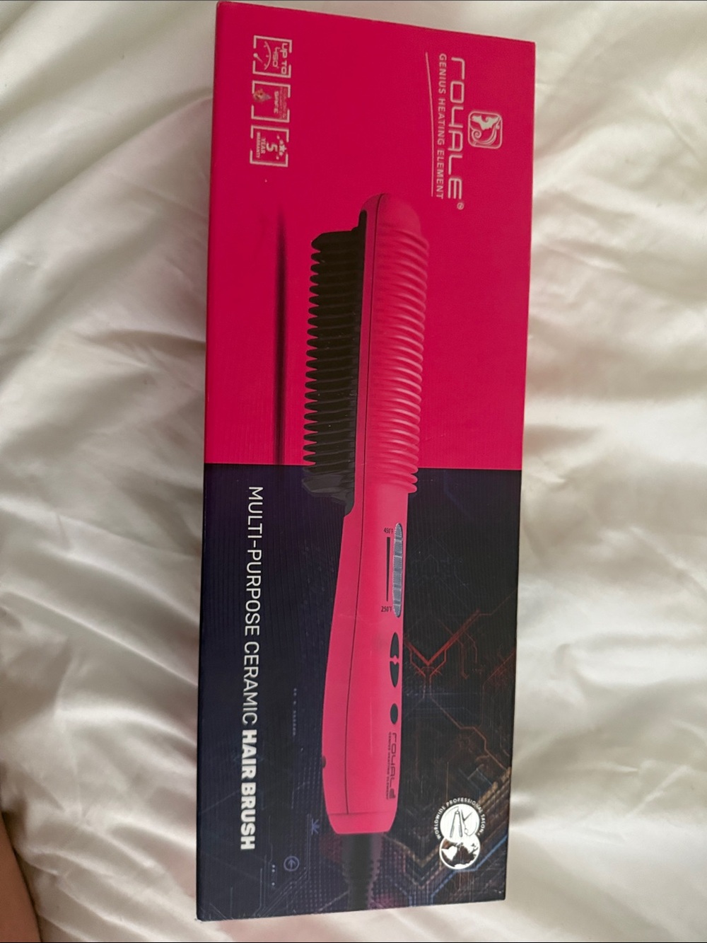 Pink Ceramic Multi-Purpose Hair Brush
